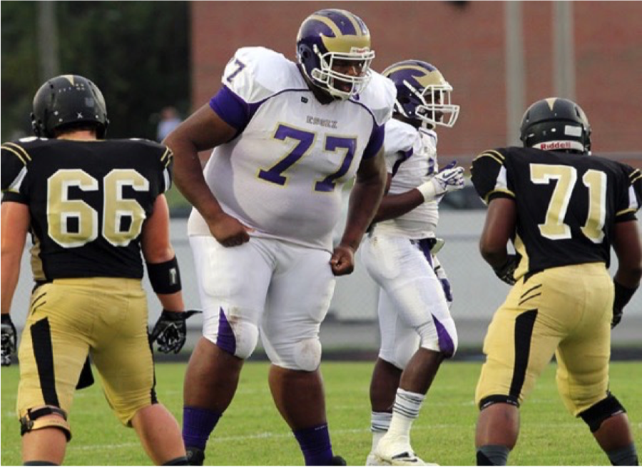 tallest high school football player