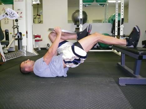 Heel elevated glute bridge Bret Contreras