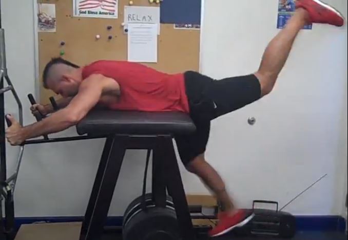 Bent leg reverse discount hyperextension