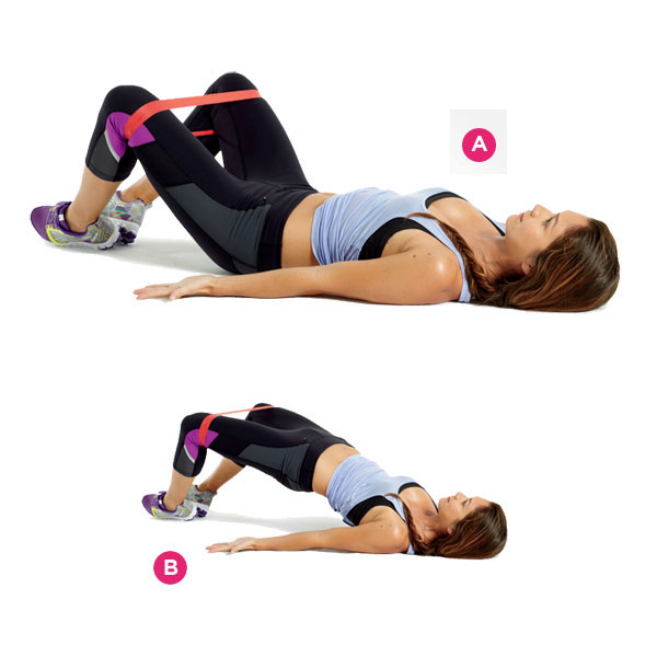 Glute best sale bridge abduction