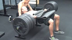 barbell hip thrust