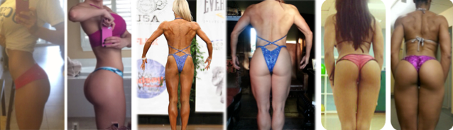 Hip thrusts allowed these ladies to achieve their glute transformation goals