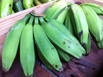 green bananas