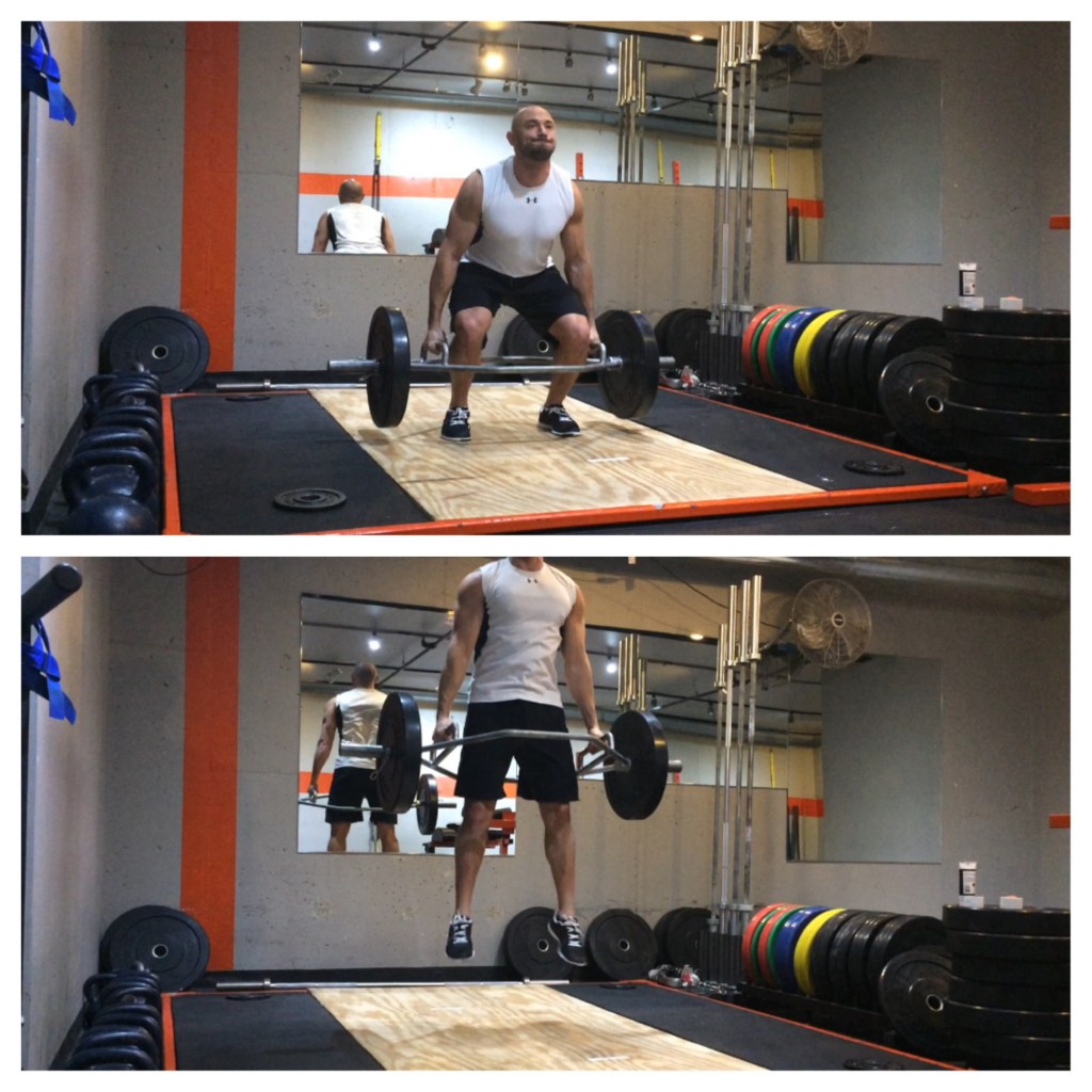 barbell jump squat