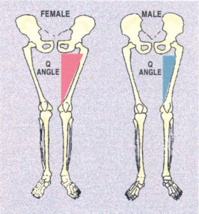 q angle men vs women