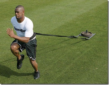 Sled pulling sprint online training